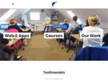 Tablet Screenshot of educatedmachine.com